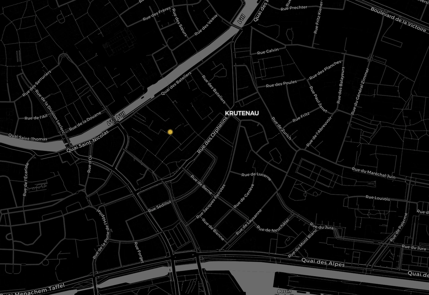 Carte OTO Strasbourg